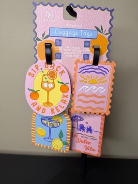 Mayim | Vacation Summer Beach Southern Italy Luggage Tags “La Dolce Vita”